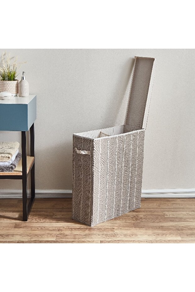 Ebase Collapsible Laundry Hamper with Lid - 3