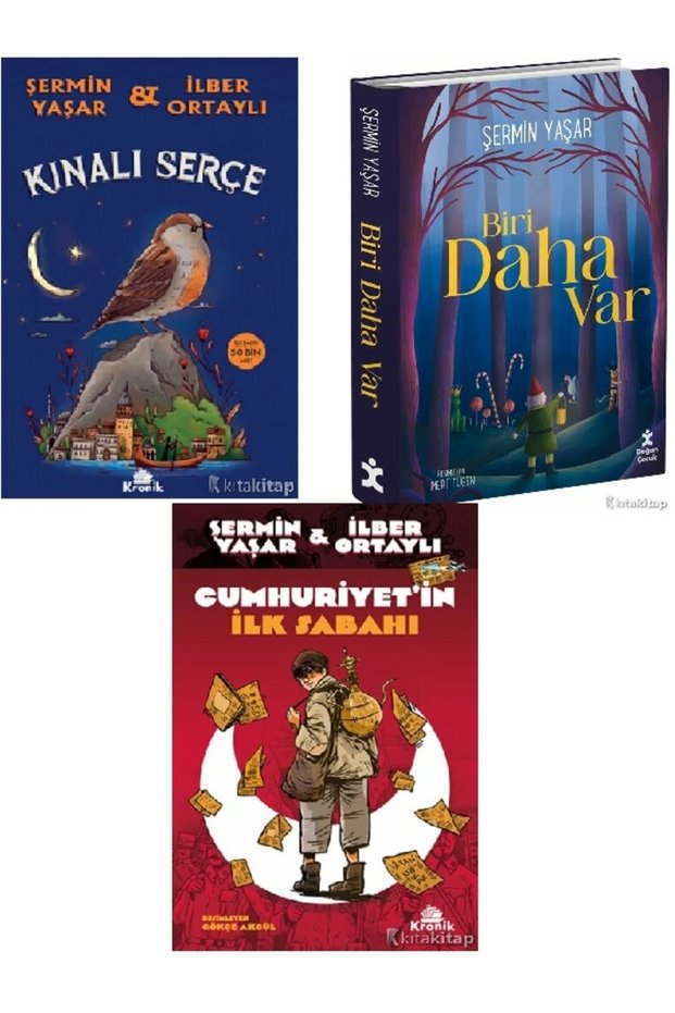 Kınalı Serçe Biri Daha Var Cumhuriyet’in İlk Sabahı Şermin Yaşar 3 Books