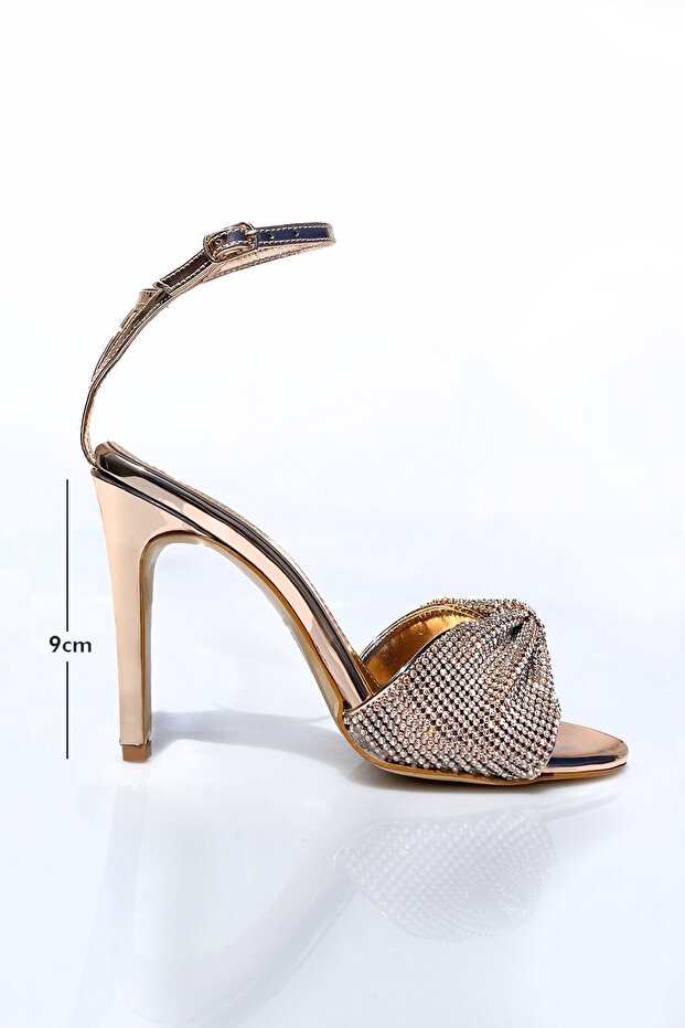 Bow Band Stone Evening Dress Shoes