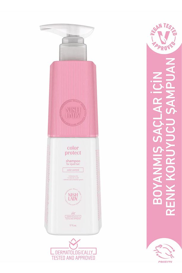 Boyalı Saçlara Özel Color Protect Şampuan – Renk Koruyucu Özel Sülfatsız Şampuan 947 ml - 1