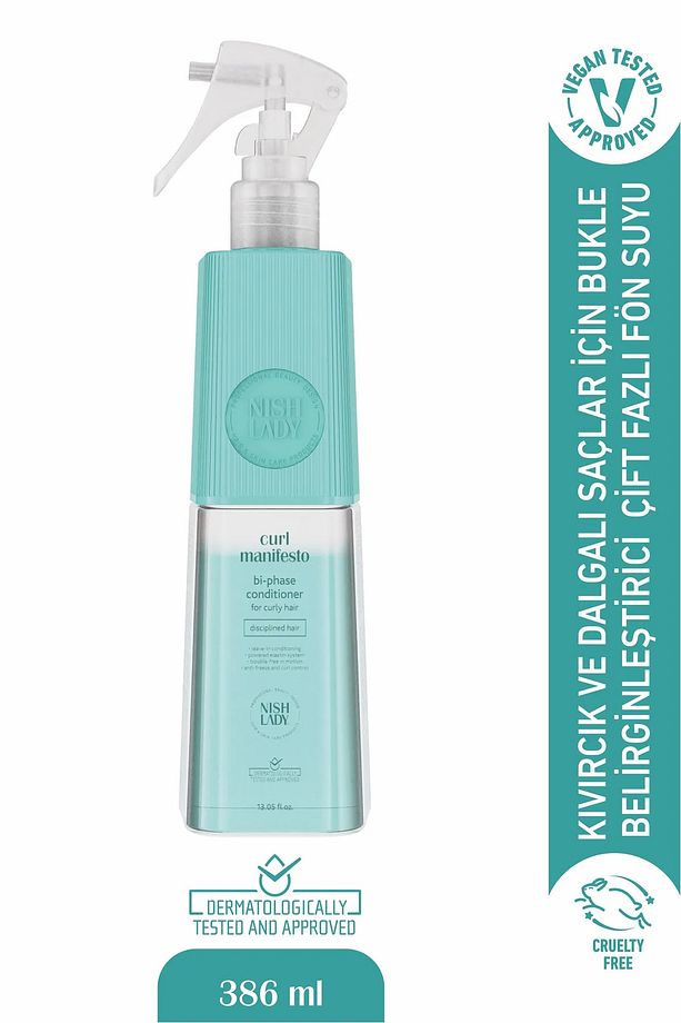 Curl Manifesto / Kıvırcık Ve Bukleli Saçlara Yönelik Çift Fazlı Koruma Saç Bakım Sprey 386 ML - 1