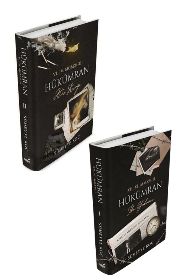 Hükümran 1-2 Iki Yabancı / Ateş Kırağı 2 Kitap Set (Hardcover) Sümeyye Koç