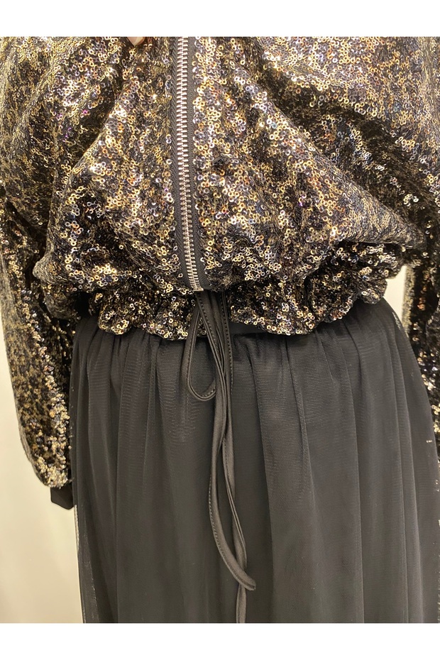 İthal Pullu Payet Ceket - 3