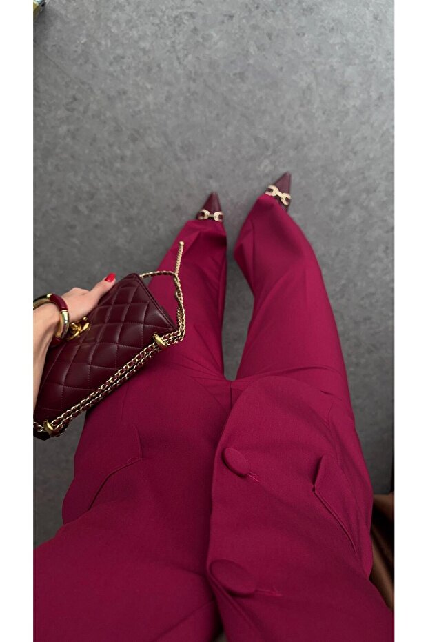 مجموعة سترة الكرز الفاخرة - 4