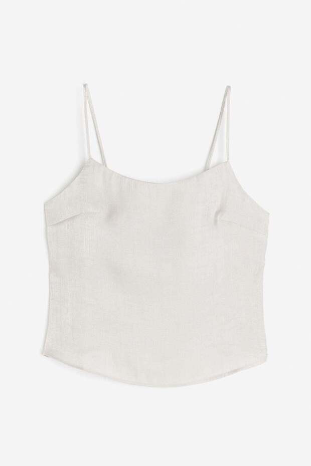 Tie-detail strappy top