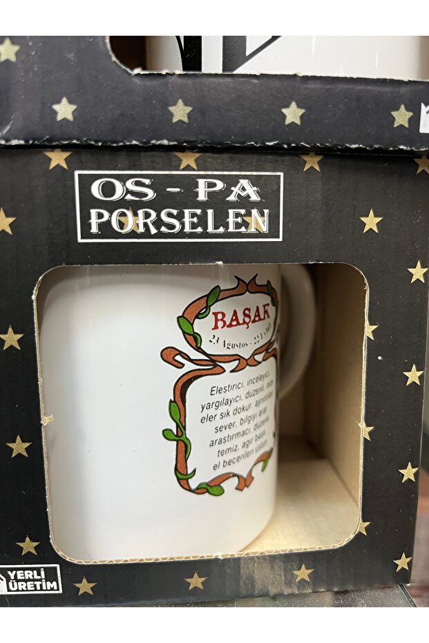 Porselen Burç Kupa