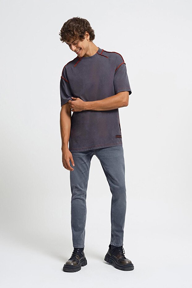 Lf2034613 Erkek Prıve Jean Pantolon - 1