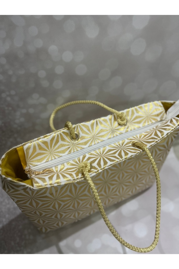 Gold Beach Bag - 3