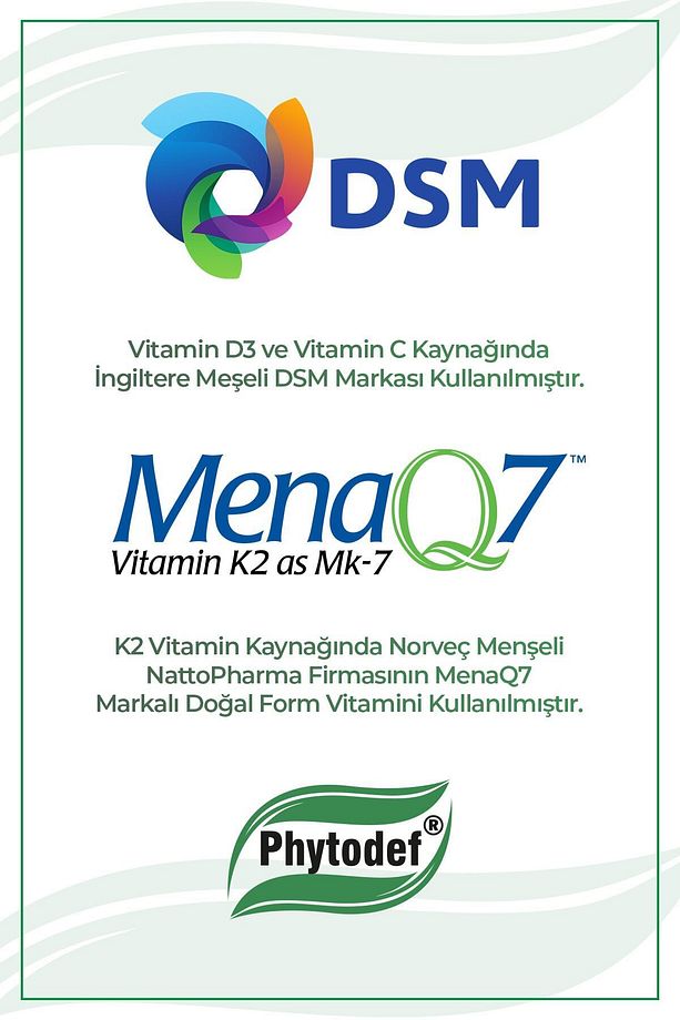 Vitamin D3 K2 C - 60 Tablet - 5