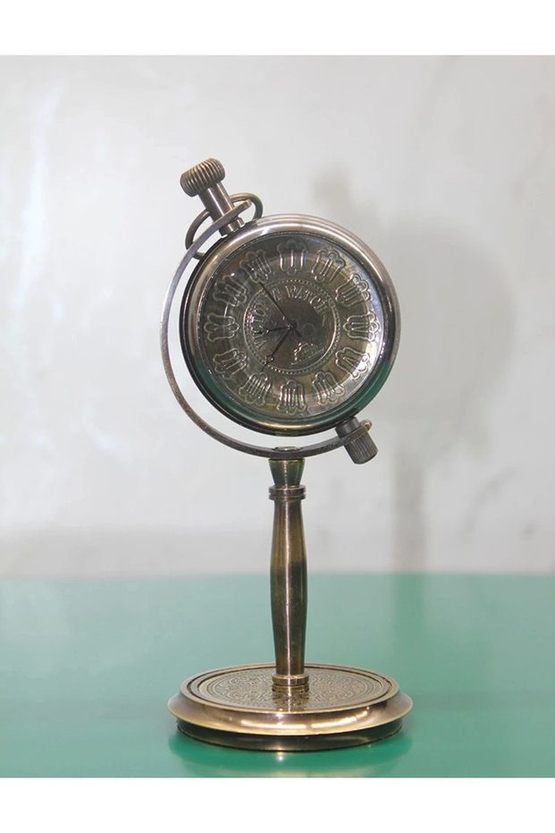 Brass Table Top Clock 16186