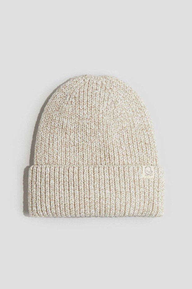 Rib-knit beanie - 2