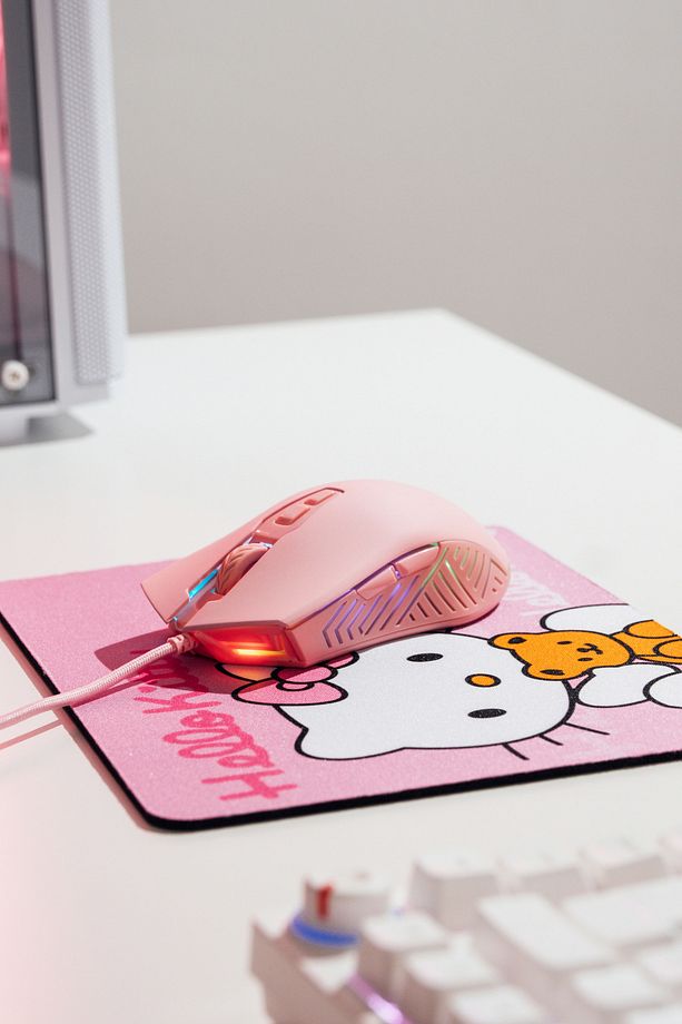 Özel Tasarımlı Mouse Pad - Pembe - 6