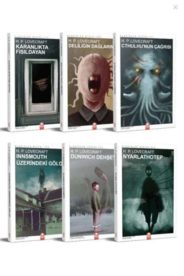 H. P. Lovecraft Seti - 6 Kitap (korku)