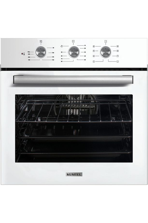 Beyaz Cam Ankastre Fırın 8 Prog. B66-SF2(MT) - 1