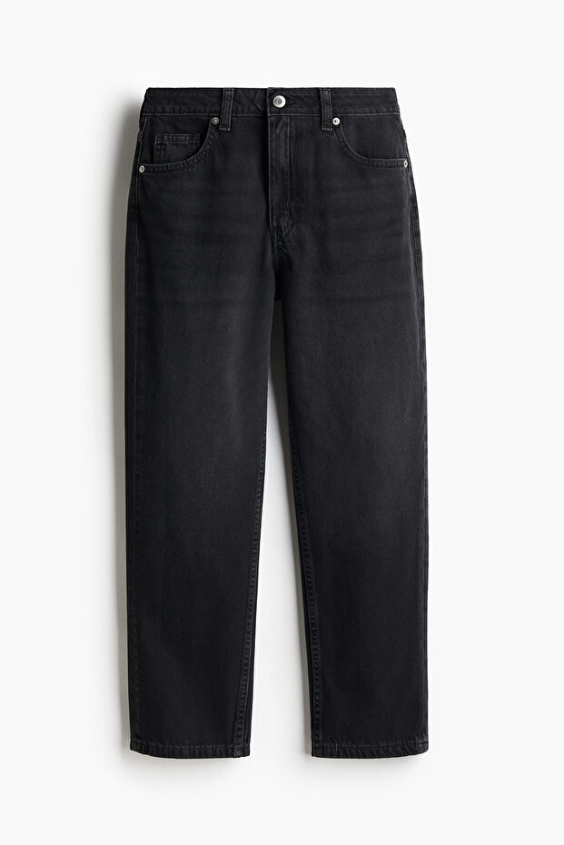 Straight High Ankle Jeans - 4