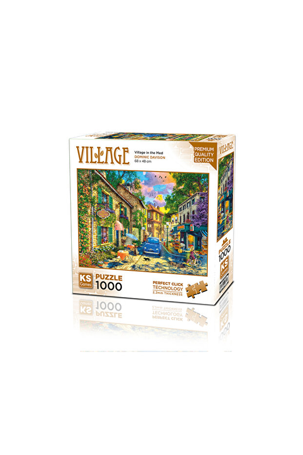 Village İn the Med 1000 Piece Puzzle