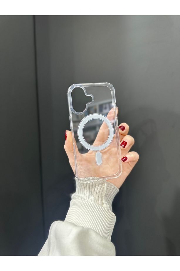 İphone 16 magsafe şeffaf kılıf - 2