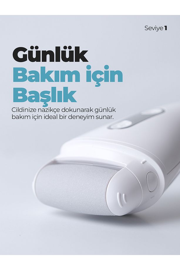 BCM-1138T LED Ekran Göstergeli Turbo Modlu Su Geçirmez Ayak Bakım Törpüsü - 4