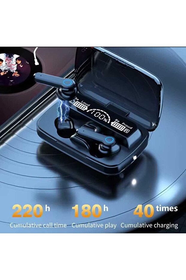 M19 Işıklı Bluetooth Kulaklık - 3