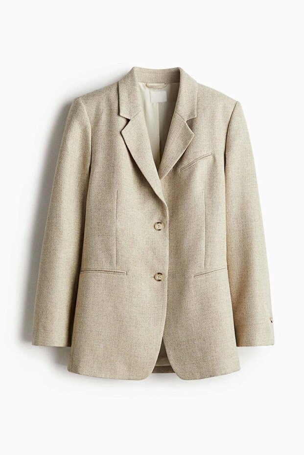 Loose-fit blazer