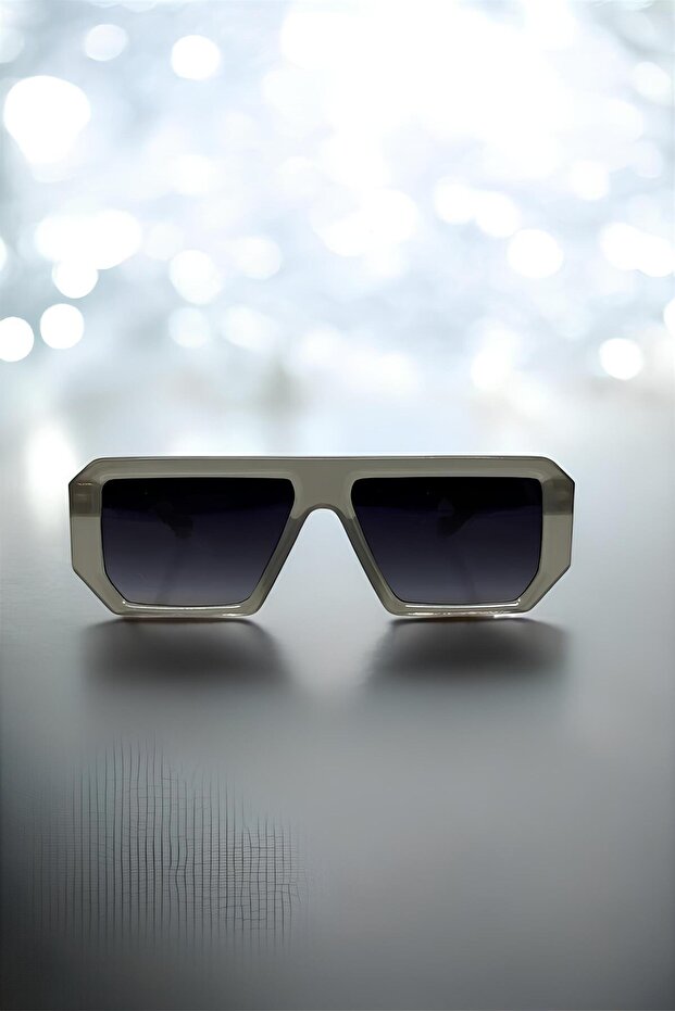 Chequar Unisex Papyrus Rectangular Sunglasses - 4
