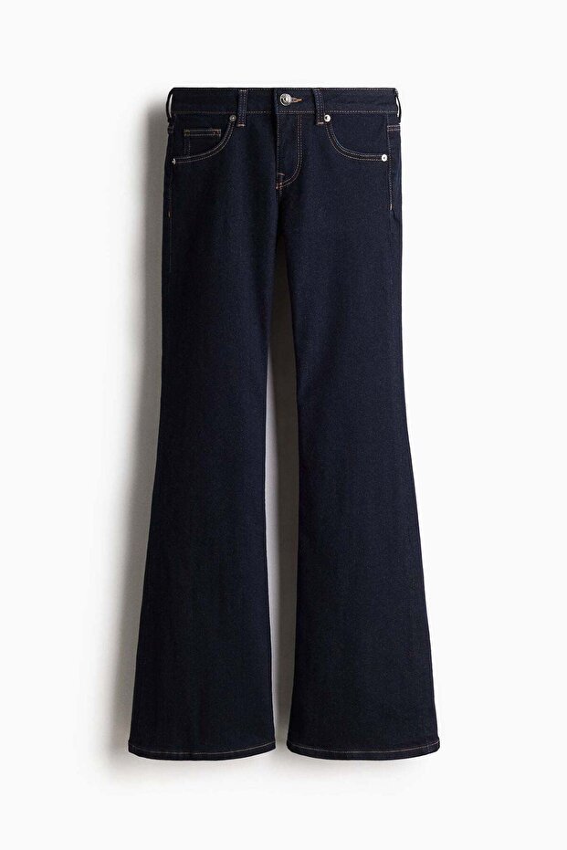 Flared Low Jeans
