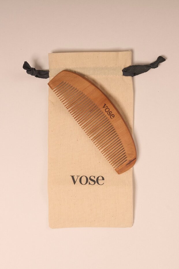 Doğal Ahşap Tarak - 2