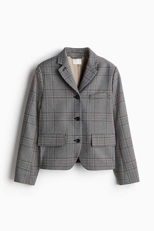 Single-breasted blazer - 1