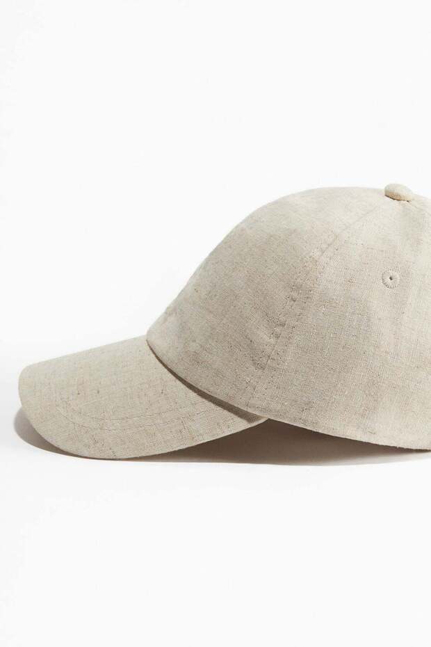 Linen-blend cap - 2