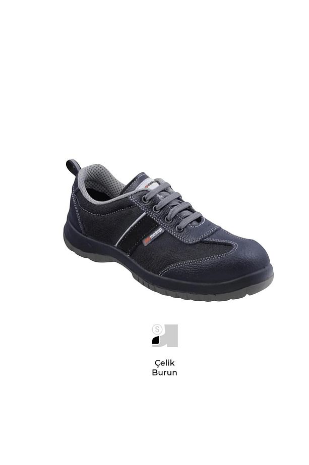 Jeriko 232-01 S1 Src Baskılı Deri Ve Tekstil Çelik Burun Iş Ayakkabısı - 2