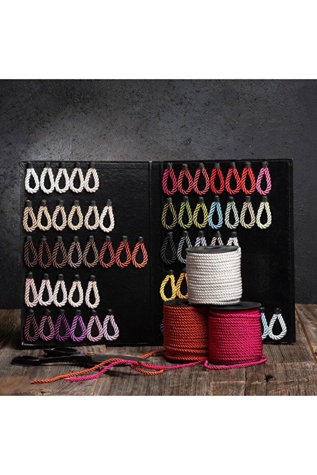 Örgü ipi, Halat ipi, Kordon ip 10mm 1 metre Supla Runner Servis Yapımı - 6