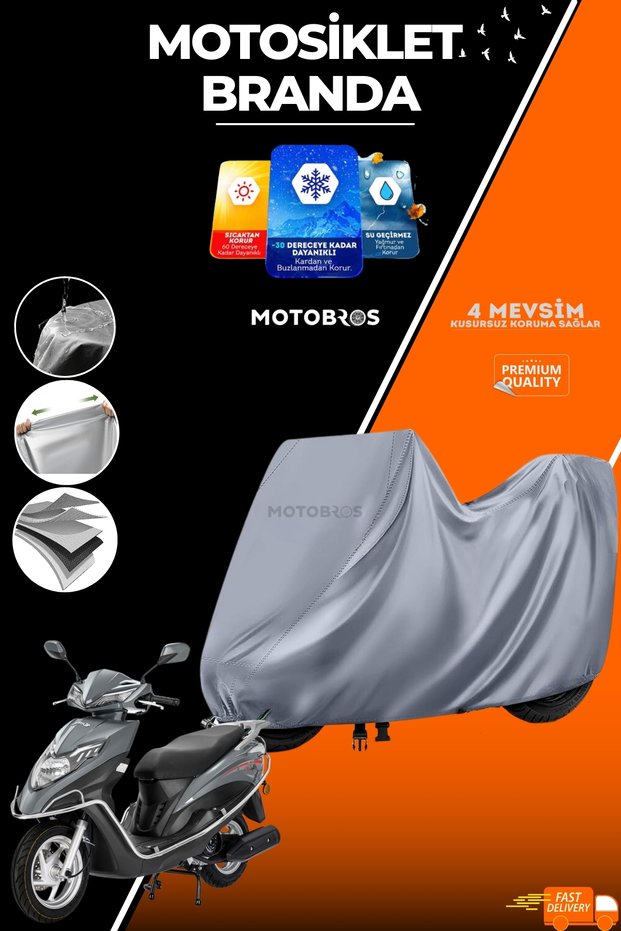 ThermoGuard-X Motorcycle Cover Legal Mati Waterproof-Dustproof Motorcycle Tarpaulin Motorcycle Tent Motor Cover