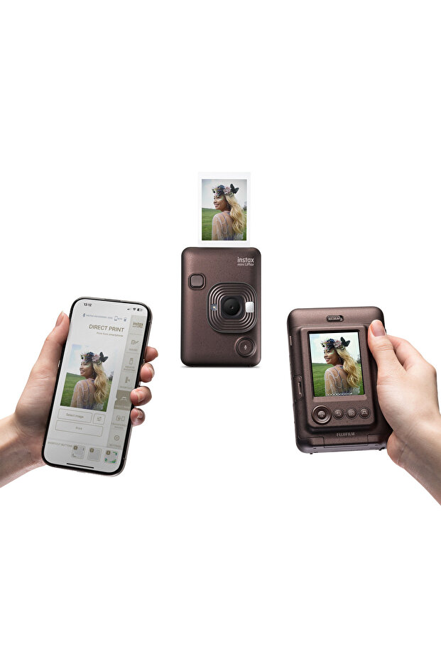 Instax mini LiPlay Deep Bronze Fotoğraf Makinesi - 8