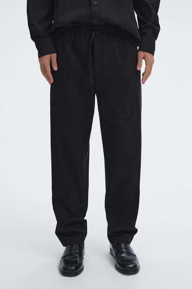 Poplin jogger pantolon - 2
