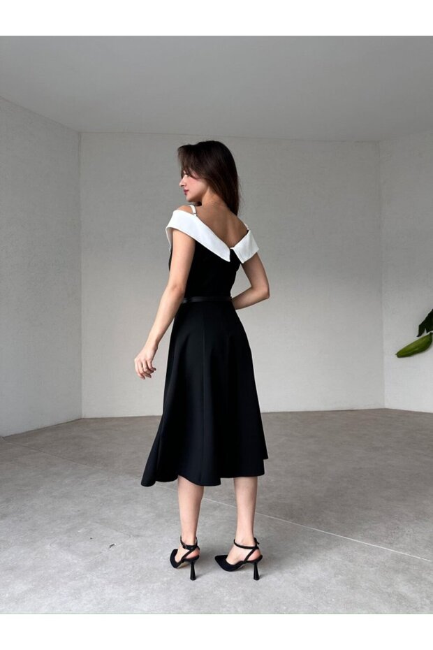 BOBROSS Midi Elbise - 4