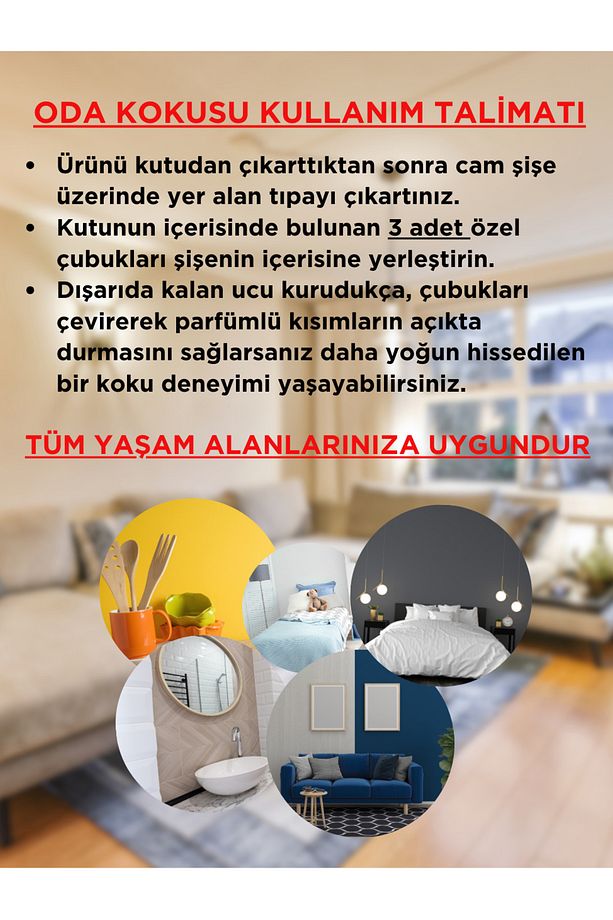 ICE CREAM REED DIFFUSER 50 ML / DONDURMALI ÇUBUKLU ODA KOKUSU - 3