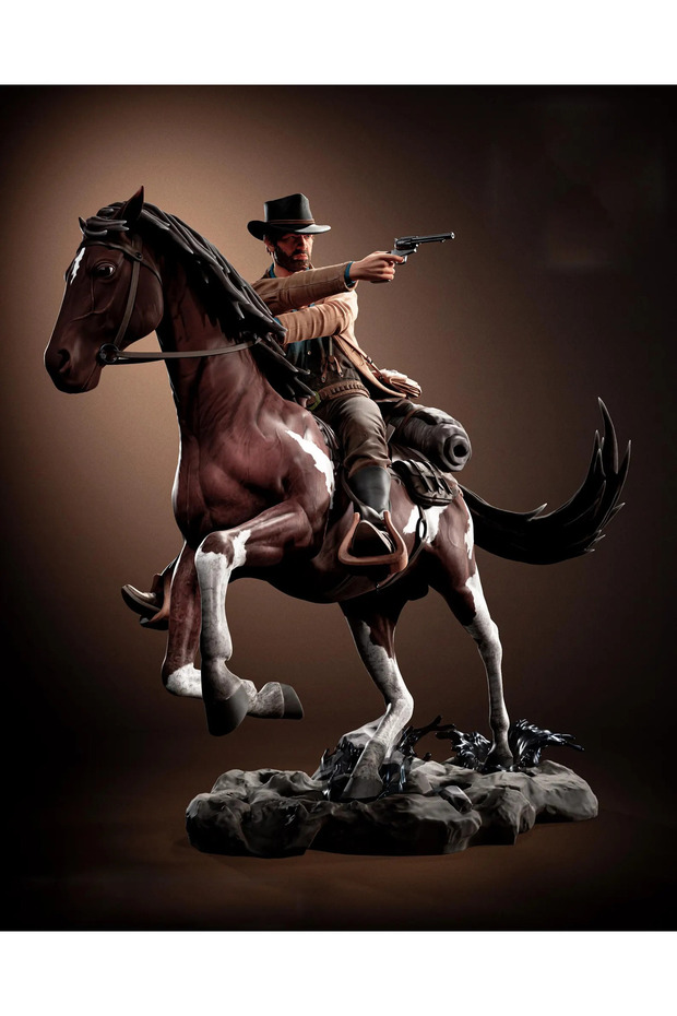Arthur Morgan 3D Figür 30CM RDR 2 Arthur - 1