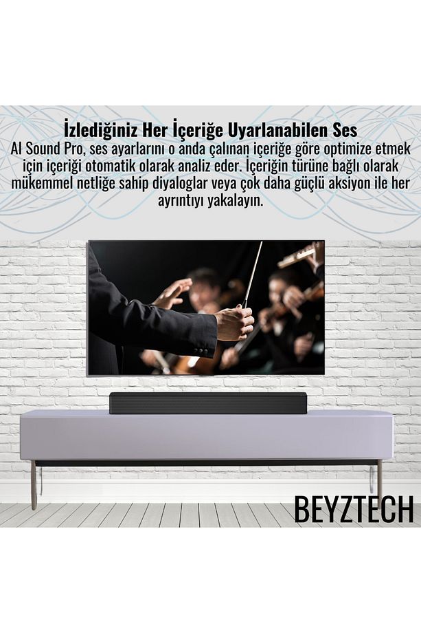 Premium 600Watt Güç, Dolby Digital, Virtual:X, DTS Surround Sistem, LG ThinQ, AI Sound Pro - 4