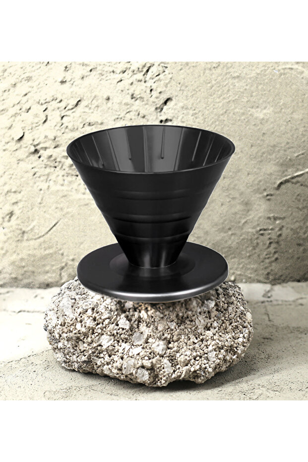 V60 Dripper Filtre Kahve Demliği & Kupa Bardak & Filtre Kahve & Waffle & Tütsü Tabağ Hediye Seti - 5