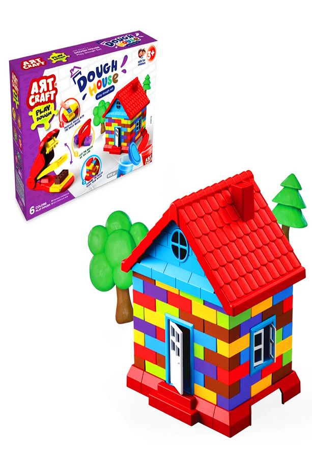 Hamur Ev Oyun Hamuru Ve Hamur Kalıbı Seti 600gr - 1