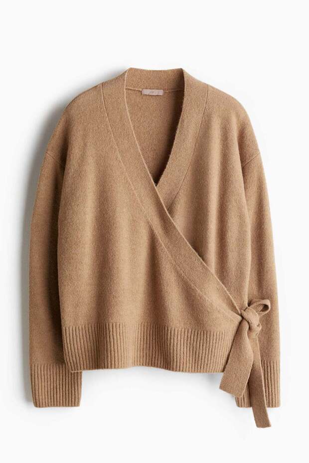 Wrap cardigan