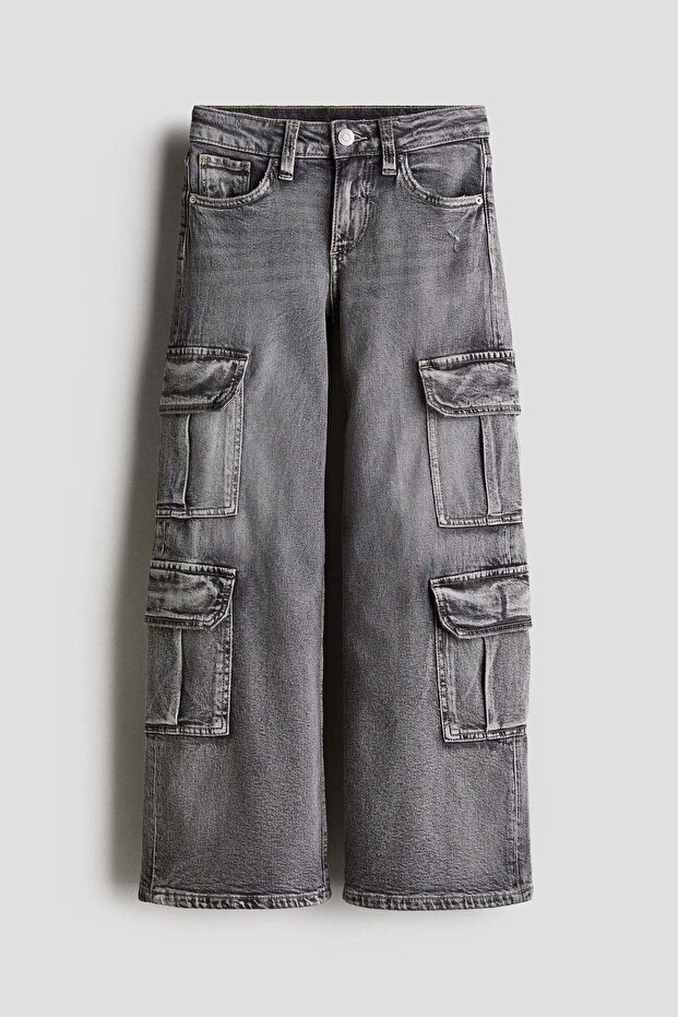 Wide leg jeans