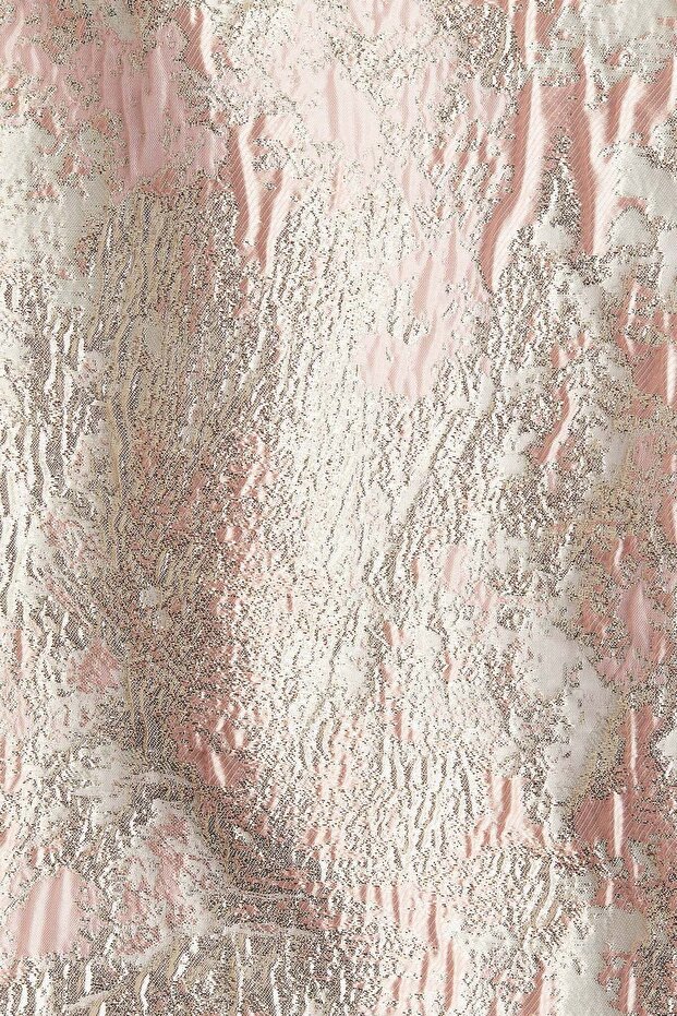 Jacquard-weave A-line dress