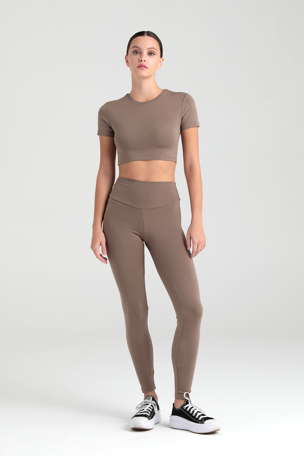 Comfort High Waist Leggings Mink