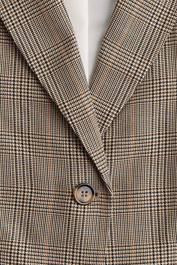 سترة ذات صف واحد من الأزرار - 1