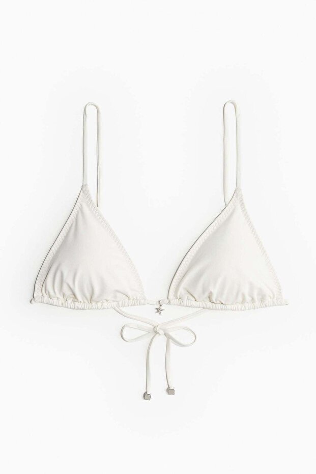 Padded triangle bikini top