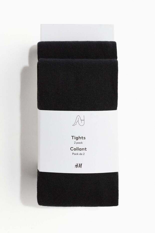 2-pack fine-knit tights