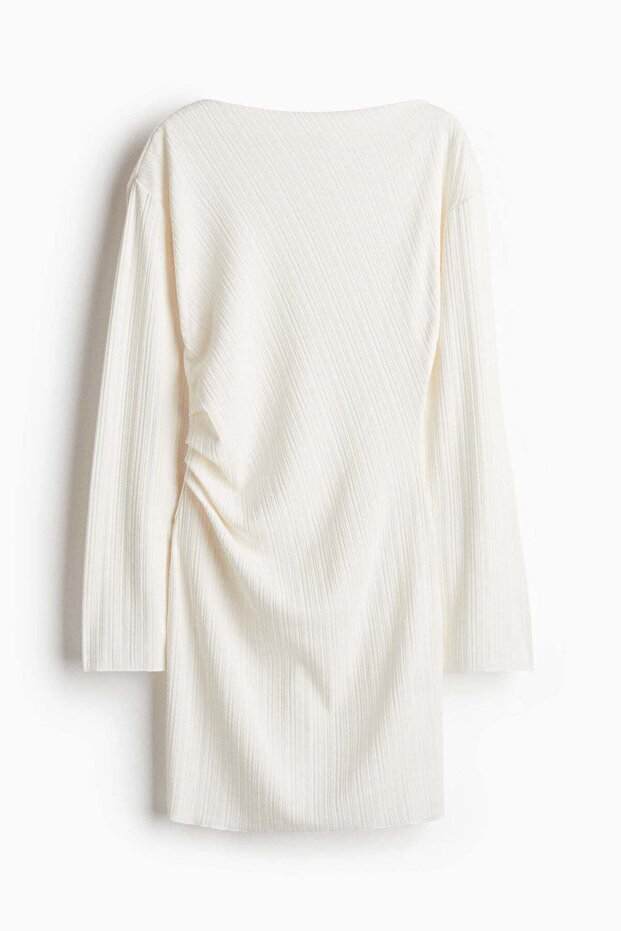 Draped bodycon dress