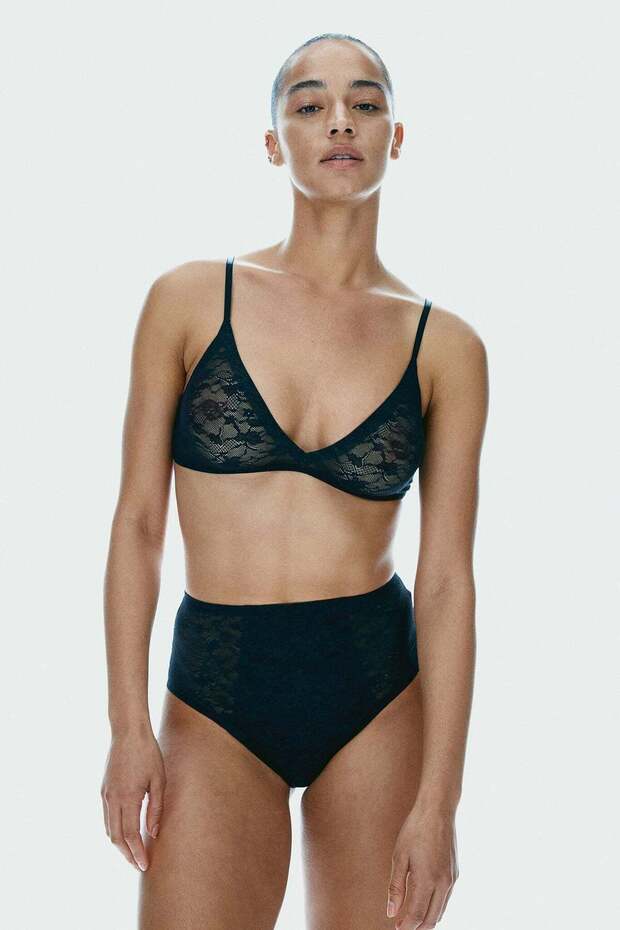 حمالة صدر من الدانتيل الناعم - 3