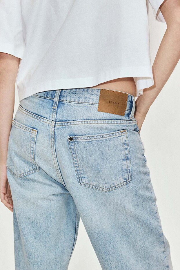 جينز مستقيم عادي - 8